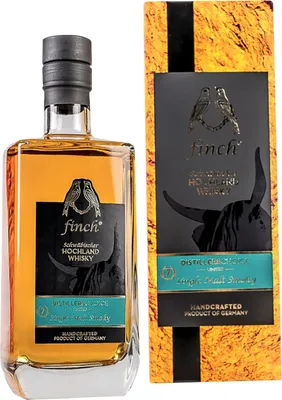 Produktbild von finch Whiskydestillerie Schwäbischer Hochland Single Malt Whisky finch DistillersChoice Single Malt Smoky 46% vol Spirituosen