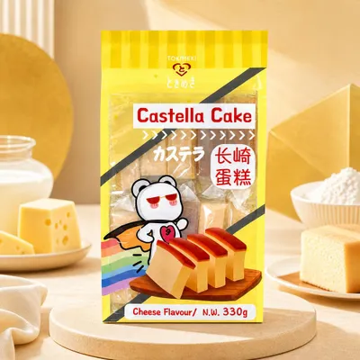 Produktbild von Tokimeki Castella Cake Cheese Nagasaki Kuchen 330g