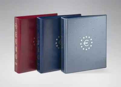 Produktbild von PRINZ 2303.3 EURO Münzbinder leer blau