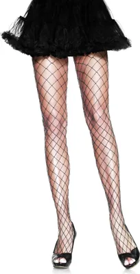 Produktbild von Netzstrumpfhose schwarz-silber