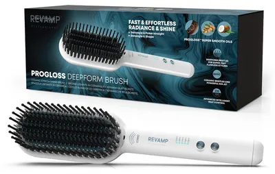 Produktbild von REVAMP Progloss Deep Form Keramik-Glättungsbürste - Haarbürste Glättbürste & Glä