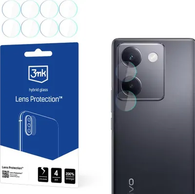 Produktbild von 3mk Hybridglas Lens Protection für Vivo Y300 PlusKamera Objektiv Kameralinse 0,16mm 6H (4 Stück)