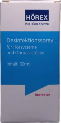 Produktbild von Desinfektionsspray für Hörsysteme von Hörex