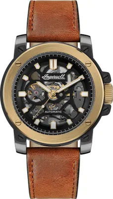 Image de INGERSOLL Herrenuhr The Freestyle braun onesize Herren 45.5 I14401, I14402, I14403