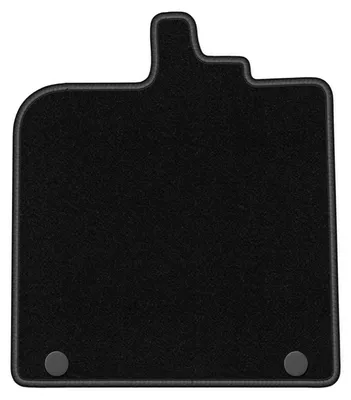 Produktbild von Fahrermatte Automatte Velours Schwarz für Smart ForTwo II 2007-2014