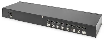 Produktbild von DIGITUS Desktop 8 Port HDMI KVM Switch Single View