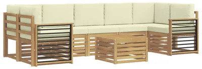 Produktbild von vidaXL Sofagarnituren Massivholz Akazie