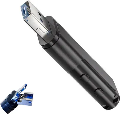 Obrázek produktu pro Digitální diktafon U-Disk Flash driver Zvuk Diktafon s aktivací zvuku Profesionální 32G paměťová karta s rozhraním USB a micro USB pro přednášky