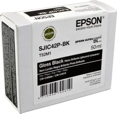 Produktbild von Epson SJIC42P-BK, Schwarz, 1 Stück(e), Einzelpackung