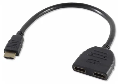 Zdjęcie produktu dla Adapter S-IMPULS HDMI wtyk A, 2x złącze A