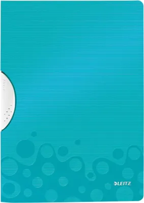Obrázek produktu pro Leitz ColorClip WOW, A4, Polypropylen (PP), Modrá, 30 listy, 80 g/m², 222 mm