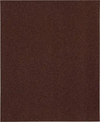 Image de Papier abrasif kwb, format 230x280 mm, en corindon, grain 60, avec un bon encollage