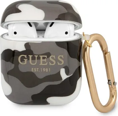 Image de Guess Gua2Ucamg Airpods 1/2 Coverczarny/Black Camo Collection