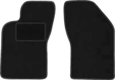 Immagine prodotto di Wielganizator tappetini auto velours anteriori adatto per Fiat Coupe I (1994-2000, coupé) neri, set 2 pz, con fissaggi