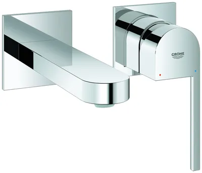 Produktbild von GROHE Plus, Chrom, Metall, Wand, Hebelgriffe, Einzelbild