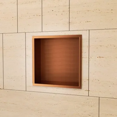 Produktbild von Wandnische Dusche ATLANTIC gebürstetes rosegold