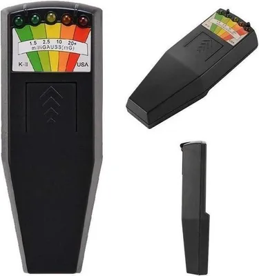 Zdjęcie produktu dla Zestaw do monitorowania pól elektromagnetycznych – czarny – bardzo czuły – detektor promieniowania – urządzenie monitorujące – urządzenie do pomiaru pól elektromagnetycznych