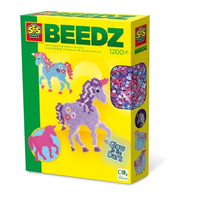 Obrázek produktu pro SES Creative Iron-on beads - fantasy horses, 1200 kusů, 5 rok/roky, Dívka, Dětský, Jednorožec, Vícebarevný