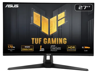 Produktbild von ASUS TUF Gaming VG27AQA1A 68.5cm (16:9) WQHD HDMI DP