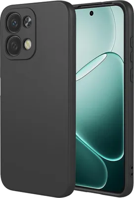 Immagine prodotto di Custodia per Oppo A6 Pro - Cover posteriore in silicone Phonesta Soft Silk - Nero