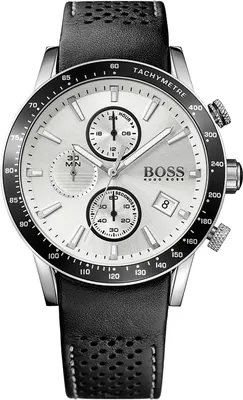 Produktbild von Hugo Boss Herrenuhr Edelstahl Leder Rafale Model HB1513403