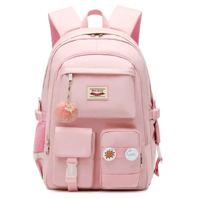 Produktbild von Laptop-Rucksäcke, 15,6 Zoll, Schultasche, College-Rucksack, Anti-Diebstahl-Reise-Tagesrucksack, große Büchertaschen für Teenager, Mädchen, Frauen, Studenten