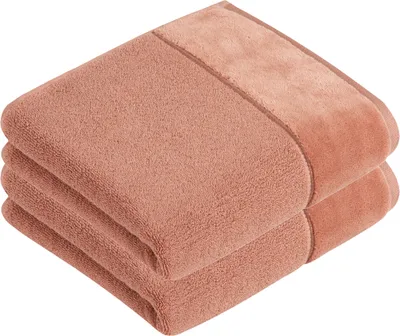 Produktbild von 2er Pack Handtuch Pure von der Marke Vossen 60 x 110 cm