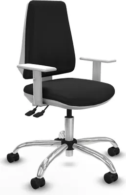 Image de Chaise de bureau Piqueras y Crespo, modèle B5B056N, couleur noire