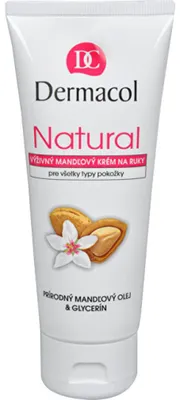 Image de Dermacol Crème nourrissante naturelle pour les mains à l'amande 100 ml
