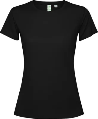 Immagine prodotto di Roly - T-shirt "Estoril" da donna a maniche corte PF4738 (S) (Nero)