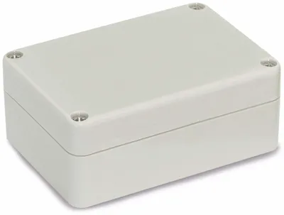 Produktbild von Modulgehäuse ABS, 83x58x33 mm, IP65, lichtgrau
