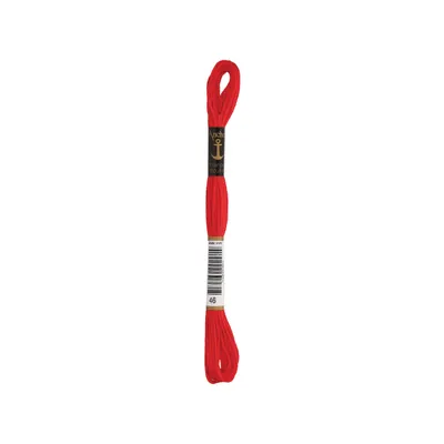 Produktbild von Anchor Stranded Baumwolle 00046 8 m Stickgarn