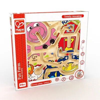 Image de Hape Totally Amazing Lustiger Bauernhof, E1702