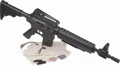 Zdjęcie produktu dla Karabin pneumatyczny Crosman M4-177 Kit 9j srebrny 4,5 mm srebrny 4,5 mm