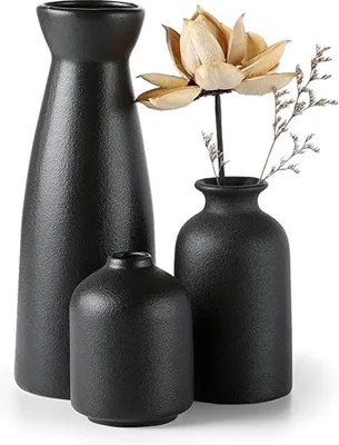 Immagine prodotto di Vaso decorazioni soggiorno - vasi di fiori - vasi, vasi decorativi di fiori, vaso da tavolo per erba pampa, fiori, fiori secchi, vasi moderni