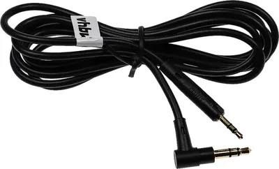Produktbild von vhbw Audio AUX Kabel kompatibel mit Bose SoundTrue, SoundLink, OE2 Kopfhörer - Audiokabel 3,5 mm Klinkenstecker, 150 cm Schwarz
