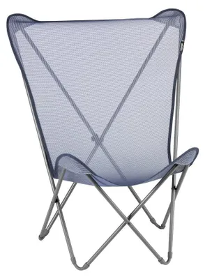 Image de Chaise pliante avec dossier haut pour l'extérieur