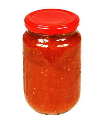 Produktbild von Hymor Harissa Gewürzpaste 370g Gewürz Gewürzmischung Paste Sahka Glas Marokko