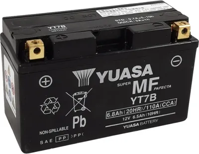 Image de Batterie YUASA YT7B-BS 6,5 AH GEL