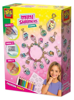 Produktbild von Ses Mini-Shrinkies-Anhänger – Modeparty