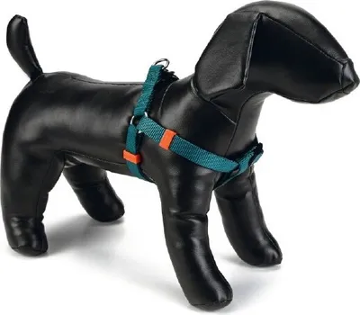 Produktbild von Beeztees 746591, Hund, Zugfreier Gurt, Grün, Nylon, Einfarbig, 60 cm