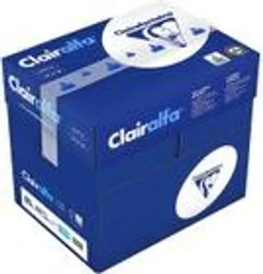 Produktbild von Clairefontaine - Kopie Papier Clairefontaine Clairalfa A4 80GR WT | Pak ein 500 Blatt | 5 Stücke