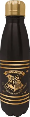 Produktbild von Harry Potter - Wasserflasche PM3454 (Einheitsgröße) (Schwarz/Gold)