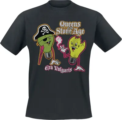 Produktbild von Queens Of The Stone Age T-Shirt Herren Era vulgaris schwarz XXL