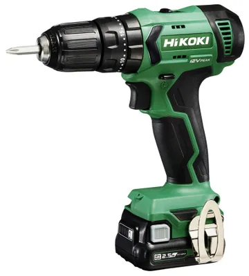 Obrázok produktu pre Hikoki príklepová vŕtačka 12V 38Nm 2X2,5Ah Dv12Da Wfz