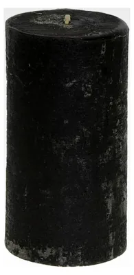 Produktbild von Stumpenkerze durchgefärbt 10 x Ø 6 cm (Black)