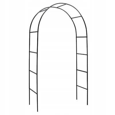 Imagen del producto de Pérgola de jardín, arco de jardín, soporte para flores y verduras, jardinera de metal
