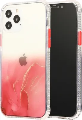 Produktbild von Mobigear Gradient iPhone 12 Pro Hülle Hardcase Backcover - Rot