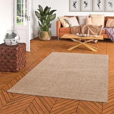 Produktbild von Hochflor Langflor Teppich Cottage Natur, Größe:200x300 cm