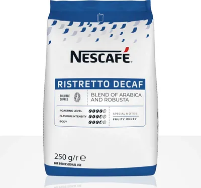 Produktbild von Nestle Nescafe Ristretto Decaf 250g Instant-Kaffee entkoffeiniert, löslich koffeinfrei